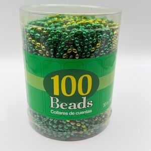 Amscan Mardi Gras Bead Necklaces 100 Count 30 Inch Party Parade Beads